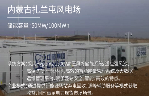 內(nèi)蒙古扎蘭屯風電場